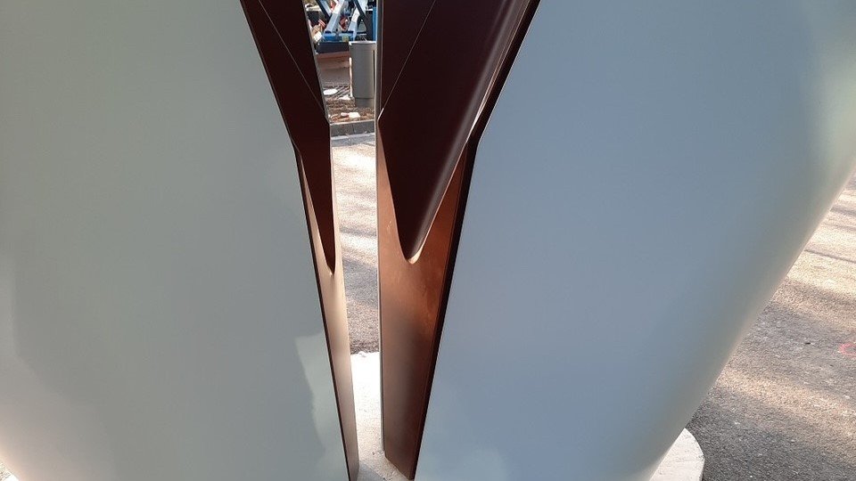 Individuelle Metallfassade